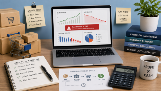 Why Growing Ecommerce Brands Face Cash Flow Problems